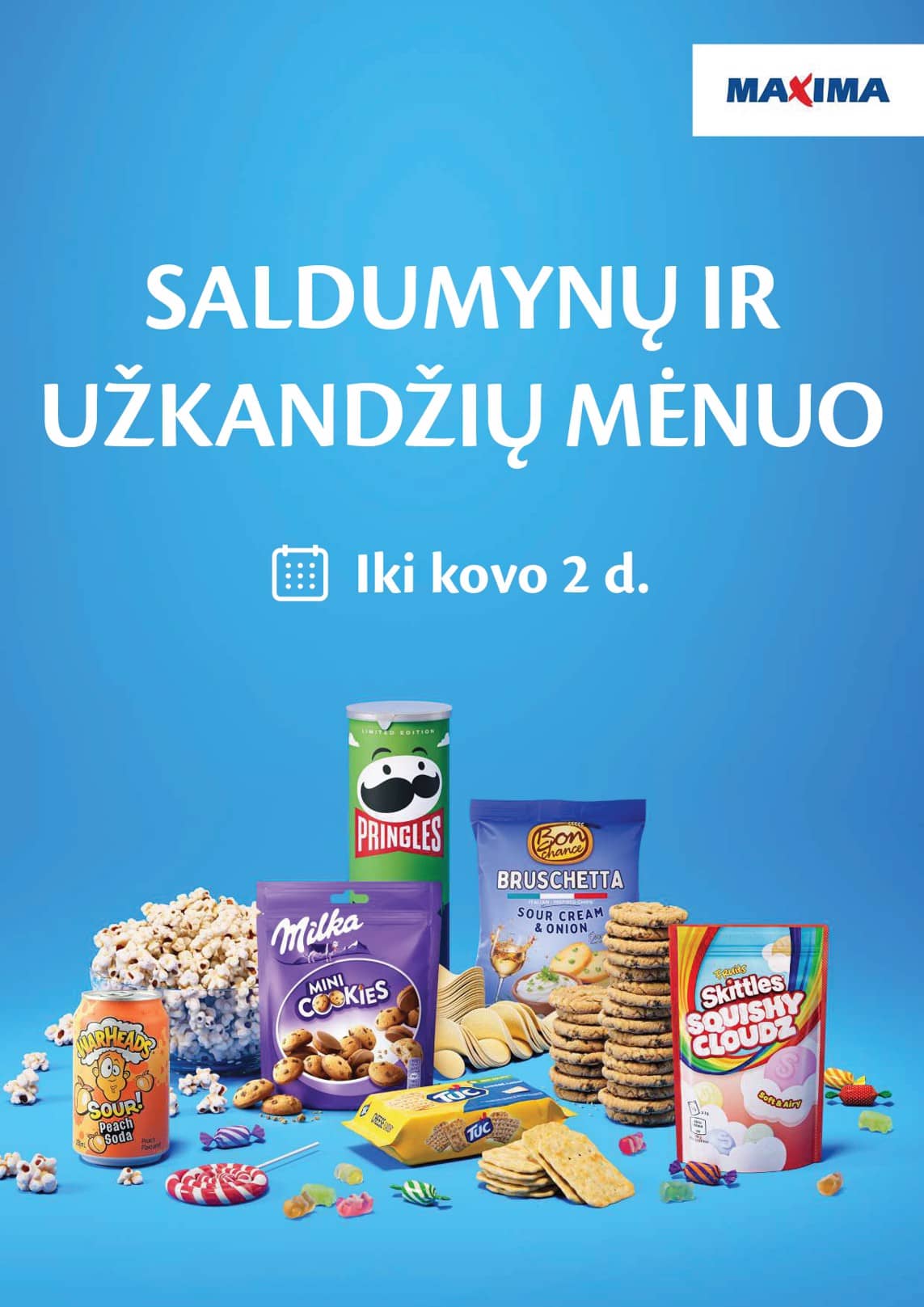 Maxima - SALDUMYNŲ IR UŽKANDŽIŲ MĖNUO 1 puslapis