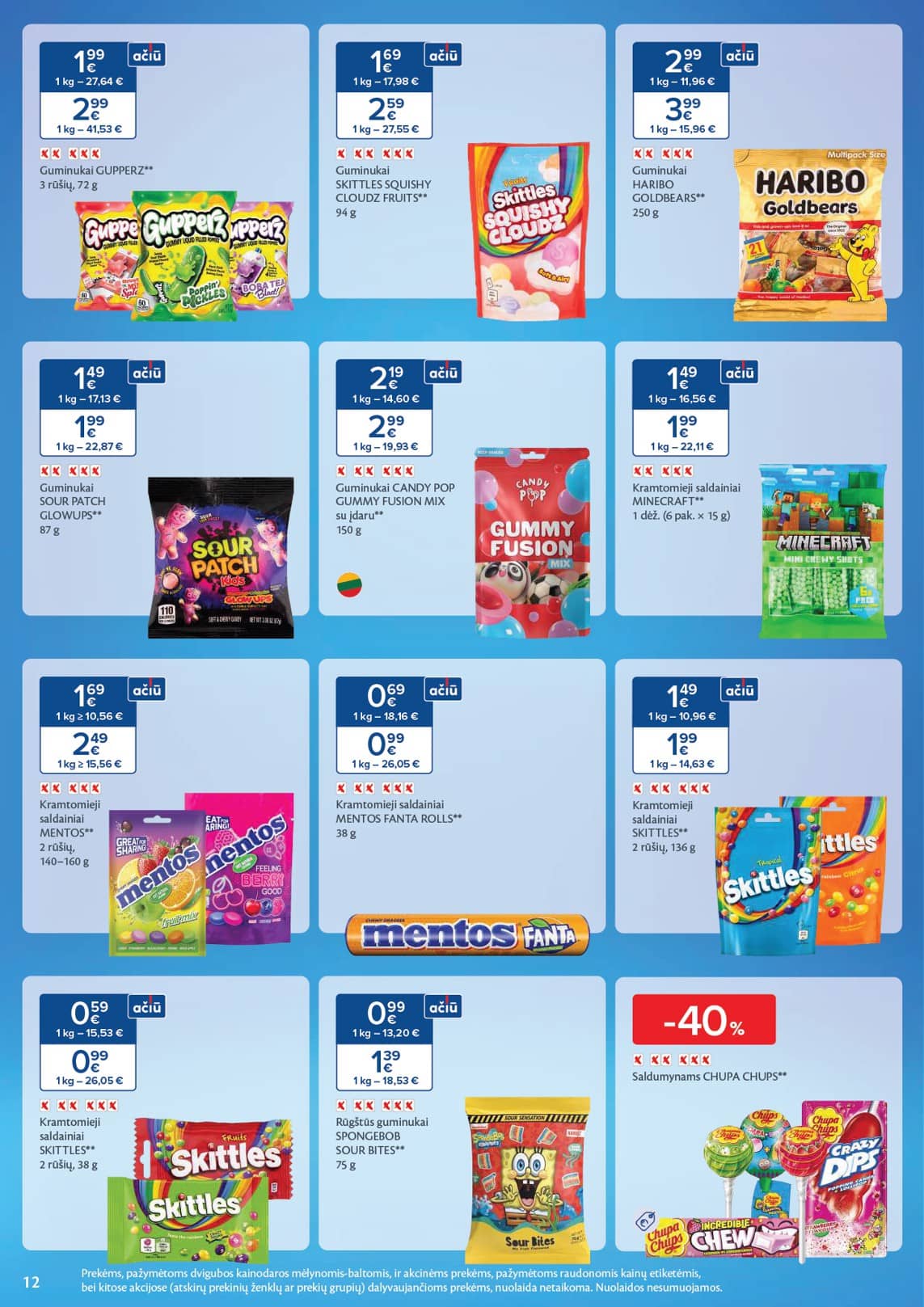 Maxima - SALDUMYNŲ IR UŽKANDŽIŲ MĖNUO 12 puslapis