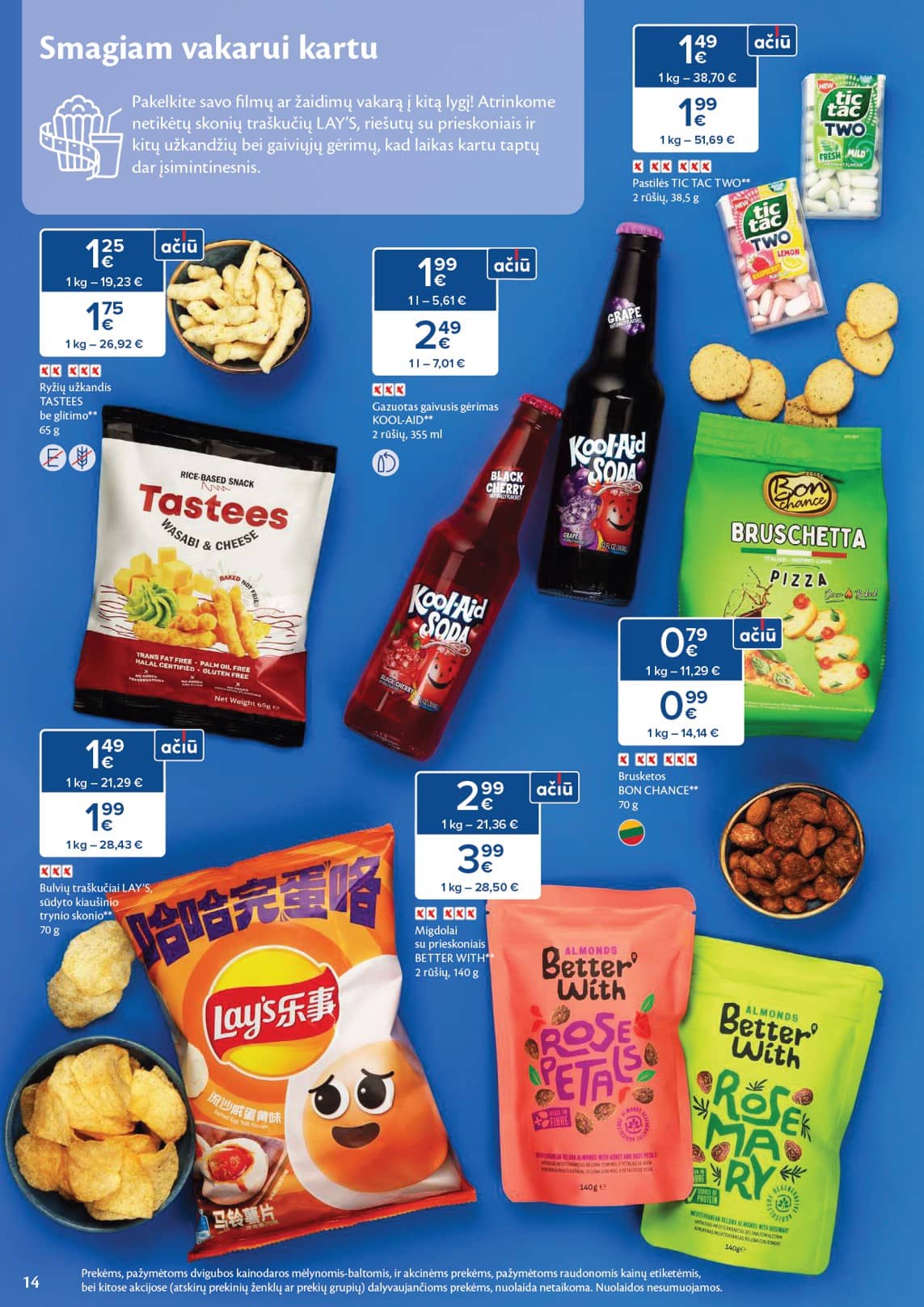 Maxima - SALDUMYNŲ IR UŽKANDŽIŲ MĖNUO 14 puslapis