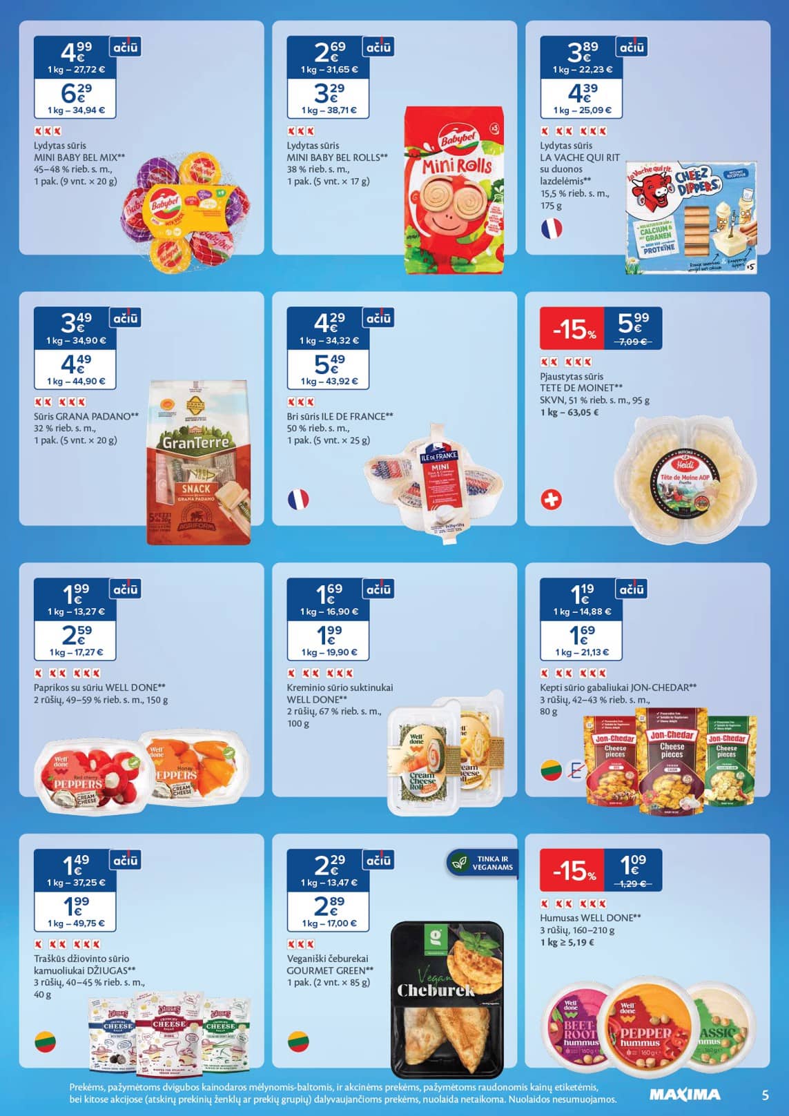 Maxima - SALDUMYNŲ IR UŽKANDŽIŲ MĖNUO 5 puslapis