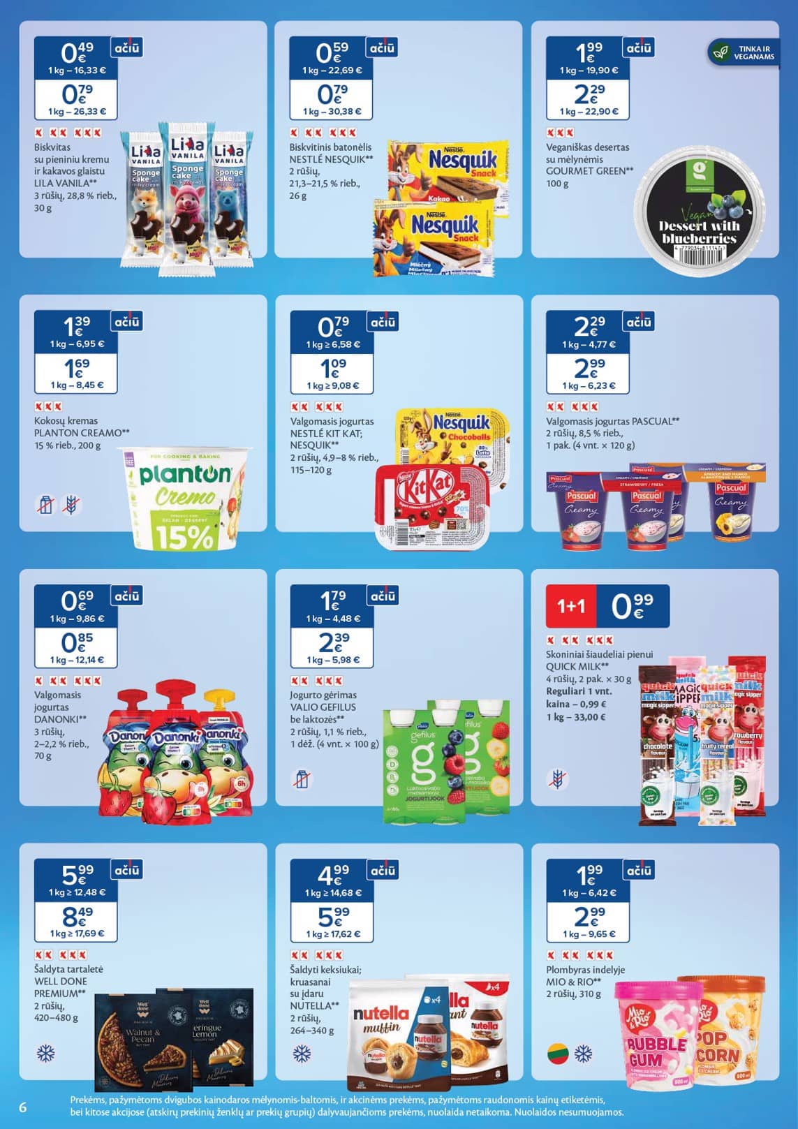 Maxima - SALDUMYNŲ IR UŽKANDŽIŲ MĖNUO 6 puslapis