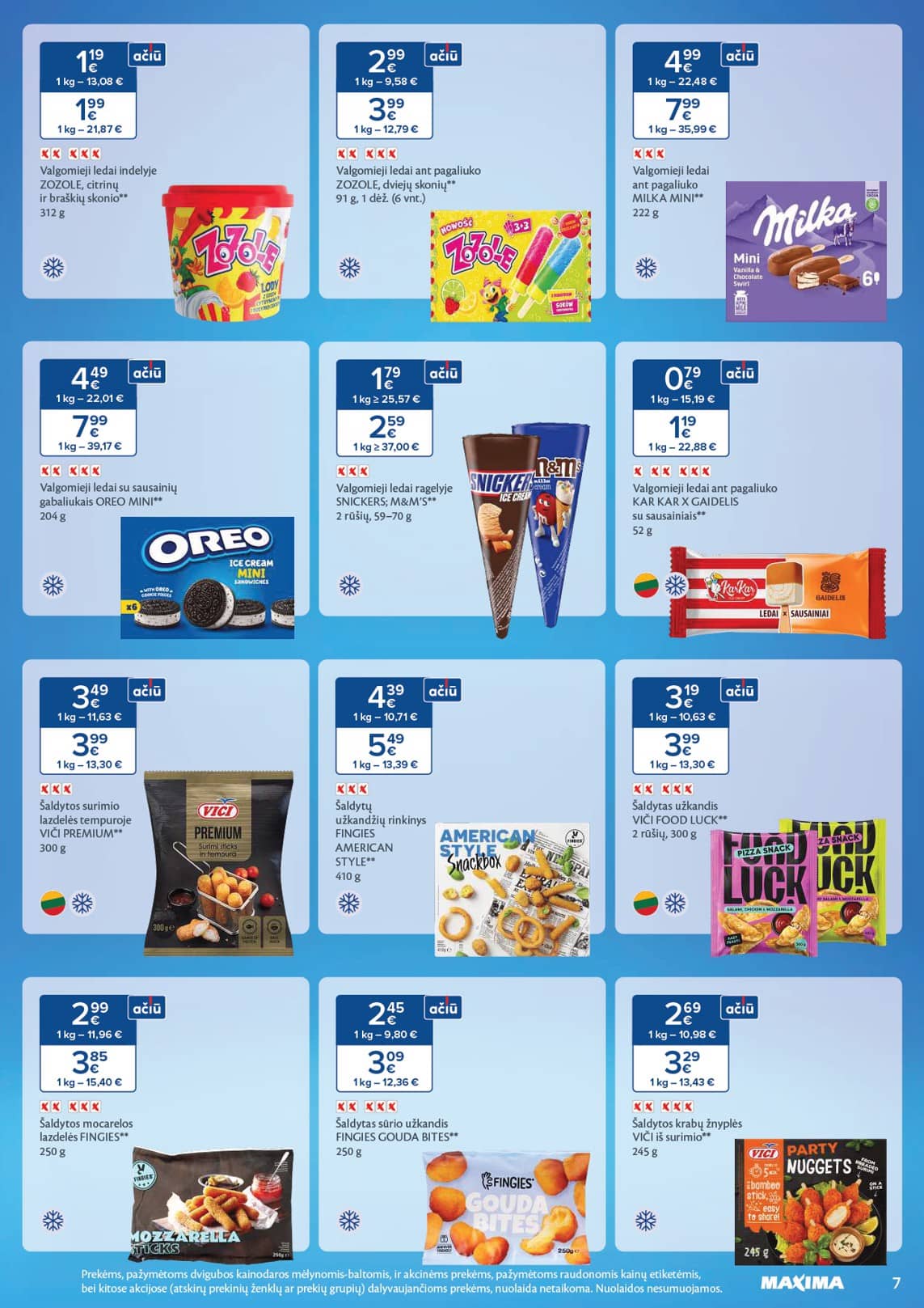 Maxima - SALDUMYNŲ IR UŽKANDŽIŲ MĖNUO 7 puslapis