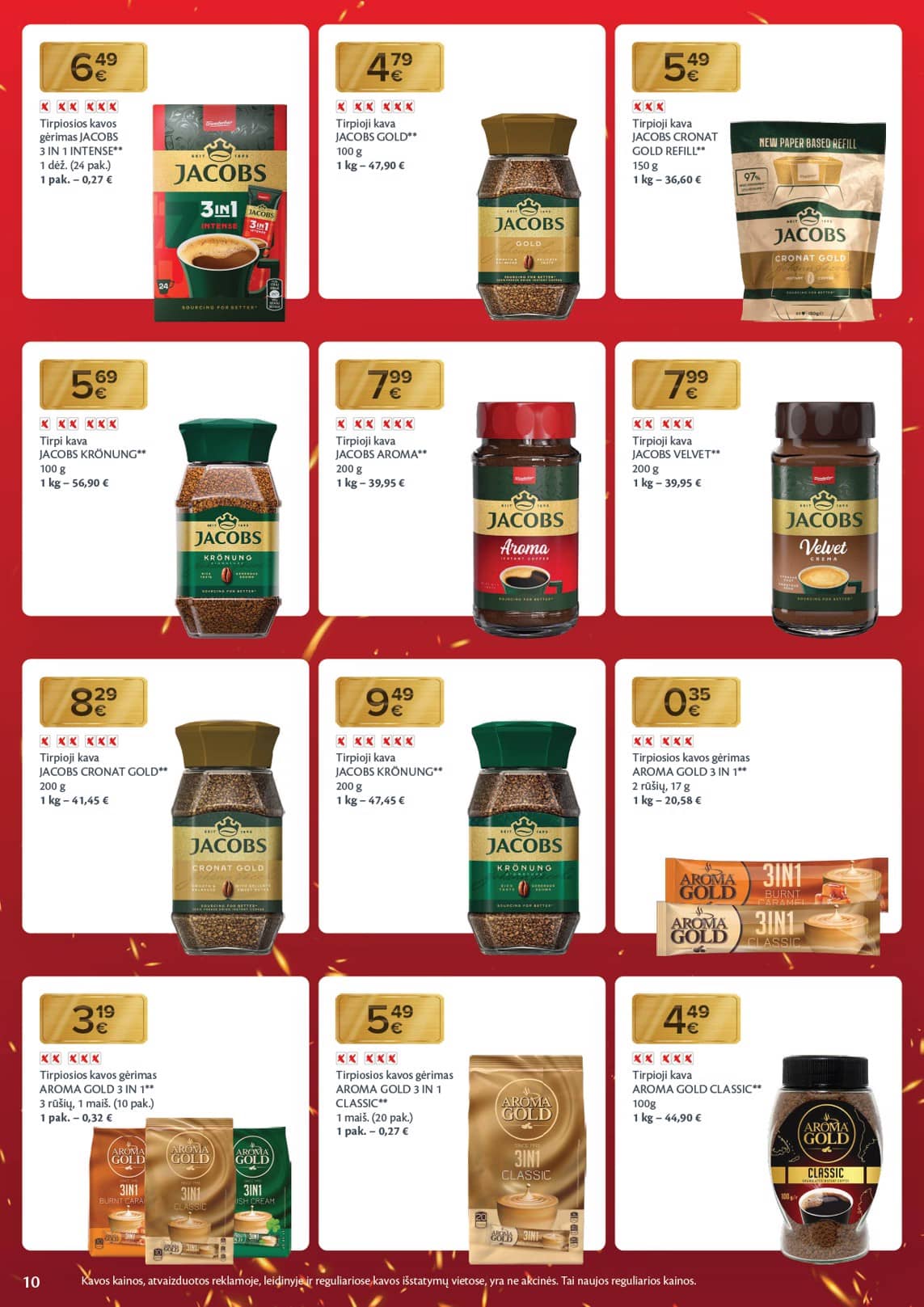 Maxima - Nukalta kaina – visada kaip per akciją 10 puslapis