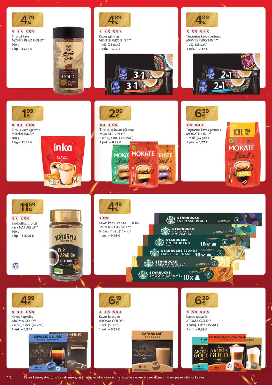 Maxima - Nukalta kaina – visada kaip per akciją 12 puslapis