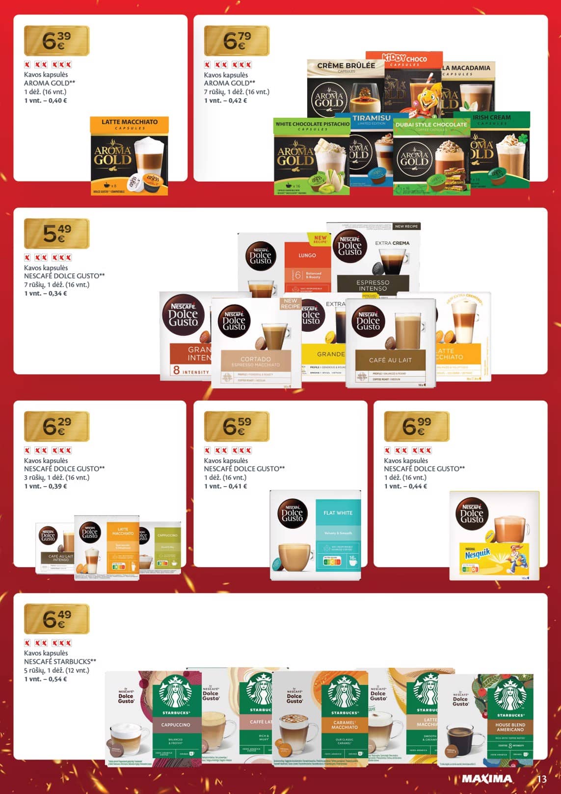 Maxima - Nukalta kaina – visada kaip per akciją 13 puslapis