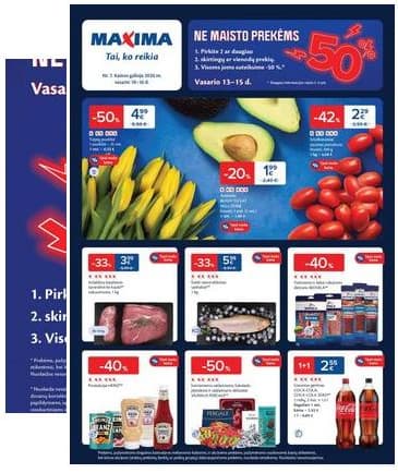 Maxima - Naujausias Maxima akcijų leidinys | 2026-02-10 - 2026-02-16 2026-02-10 – 2026-02-16