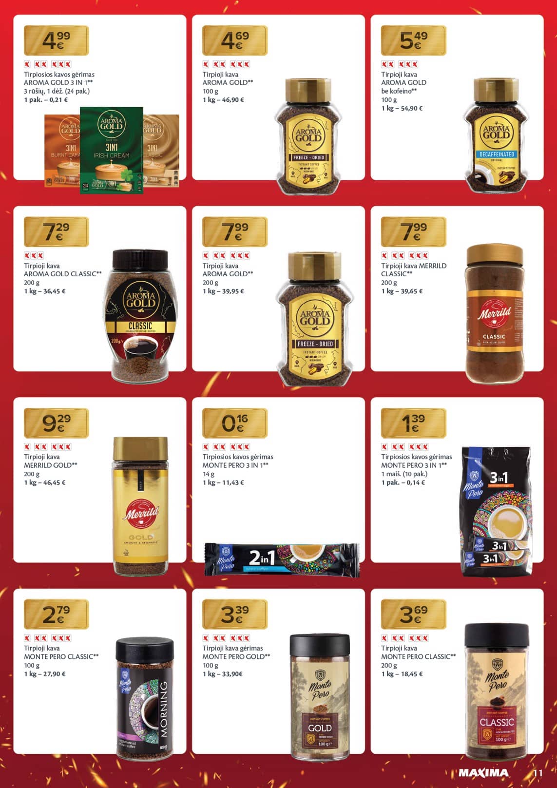 Maxima - Nukalta kaina – visada kaip per akciją 11 puslapis