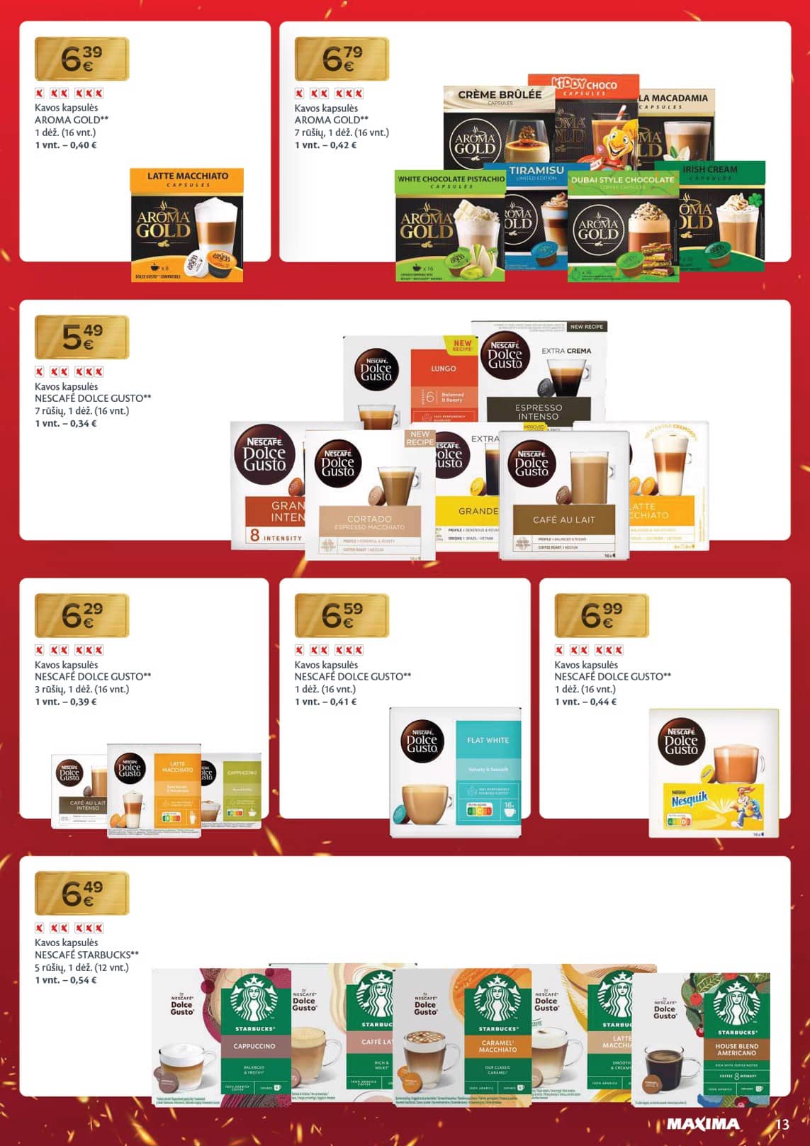 Maxima - Nukalta kaina – visada kaip per akciją 13 puslapis