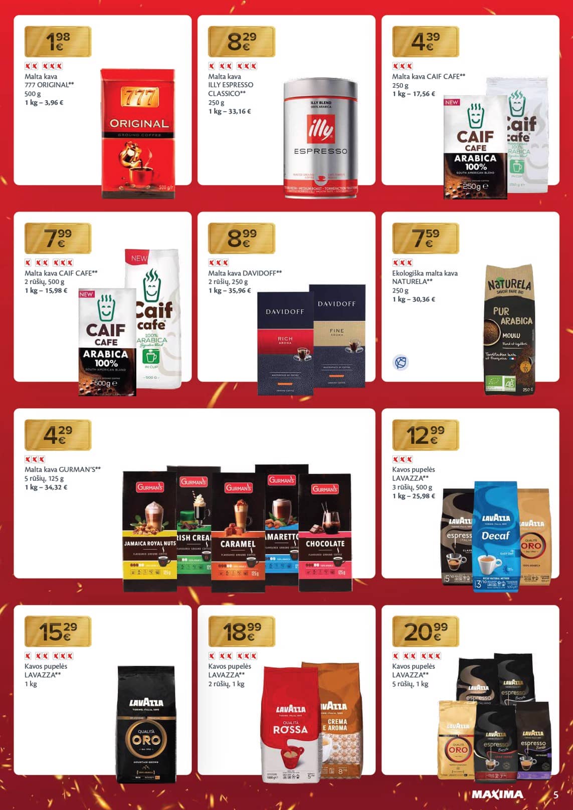 Maxima - Nukalta kaina – visada kaip per akciją 5 puslapis