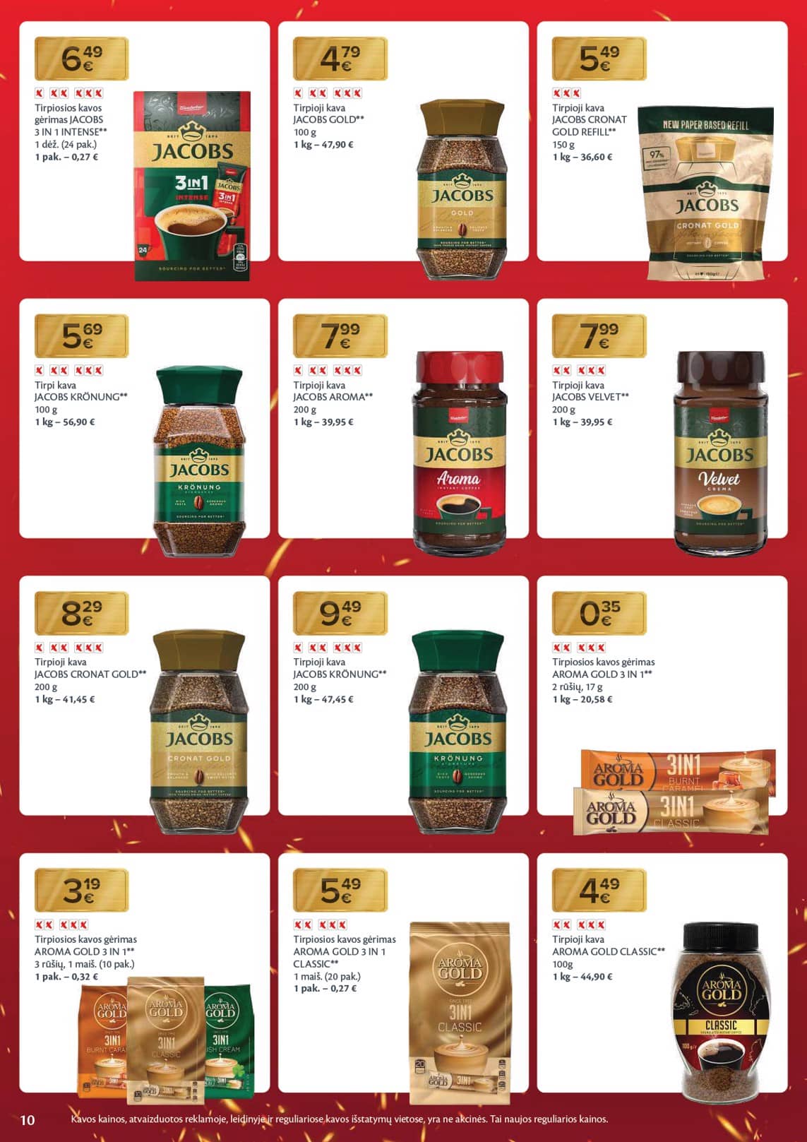 Maxima - Nukalta kaina – visada kaip per akciją 10 puslapis