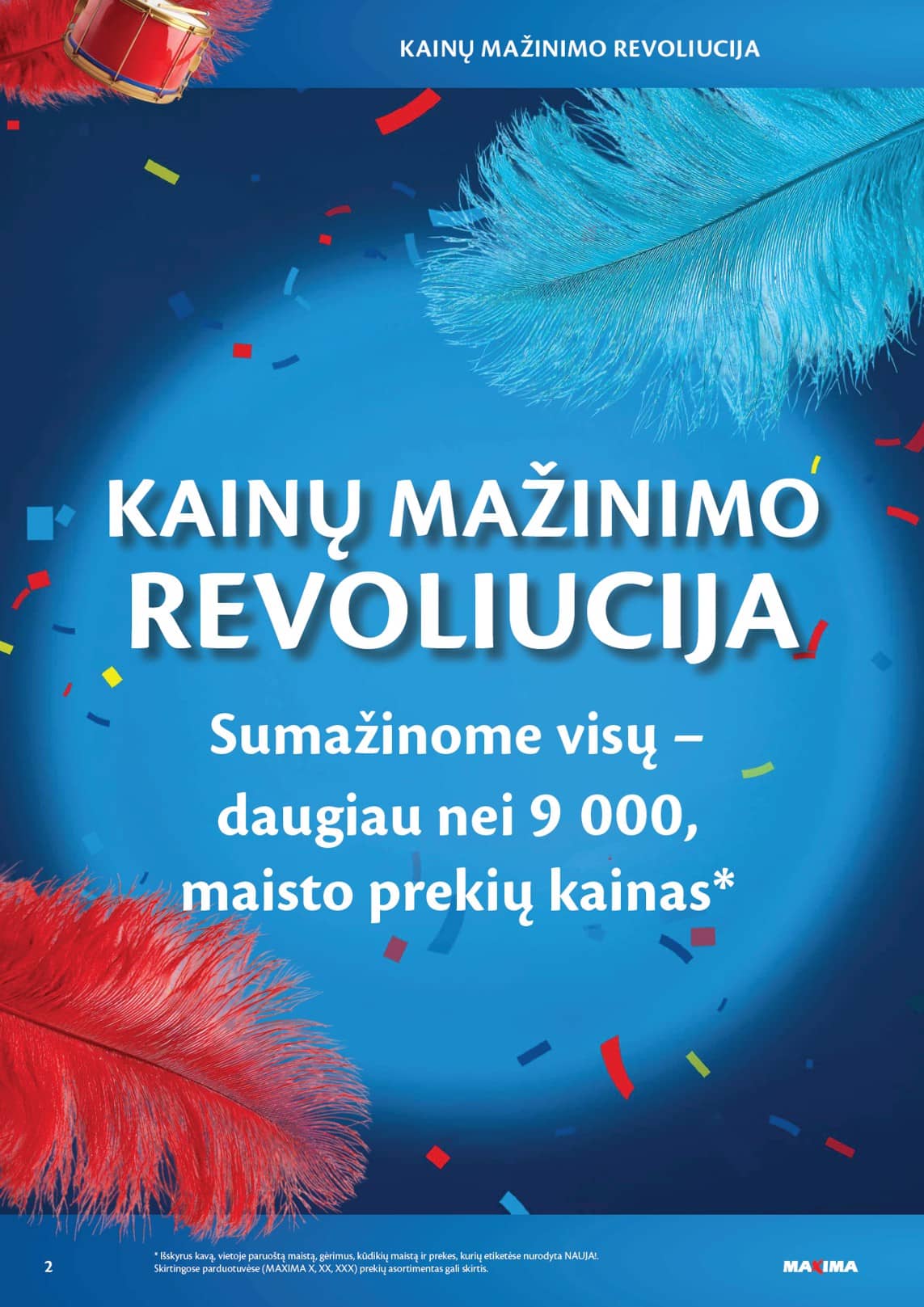 Maxima - Maxima nuolaidų leidinys "Kainų mažinimo revoliucija" | 2026-03-03 - 2026-04-06 2 puslapis