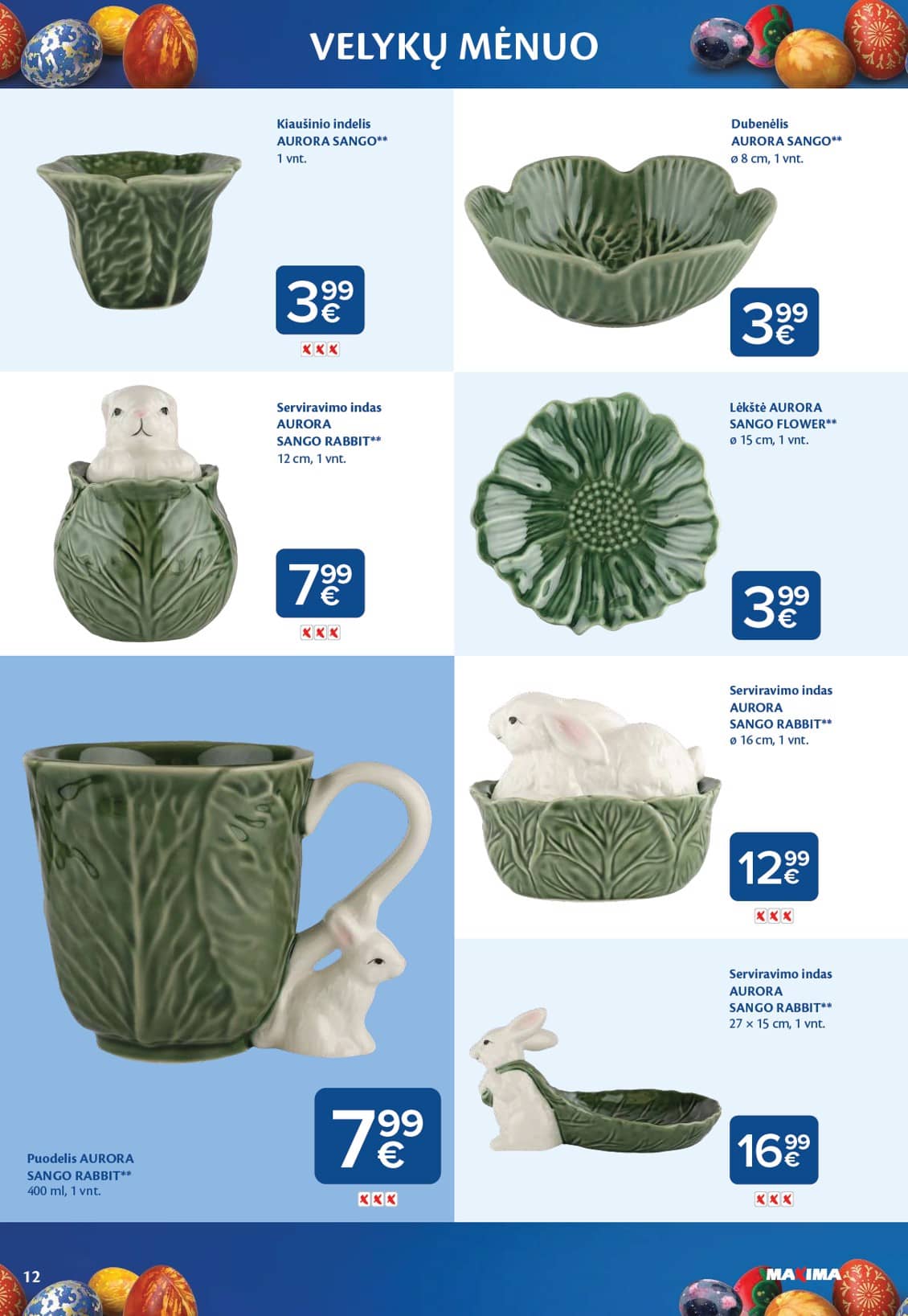 Maxima - VELYKŲ MĖNUO 12 puslapis