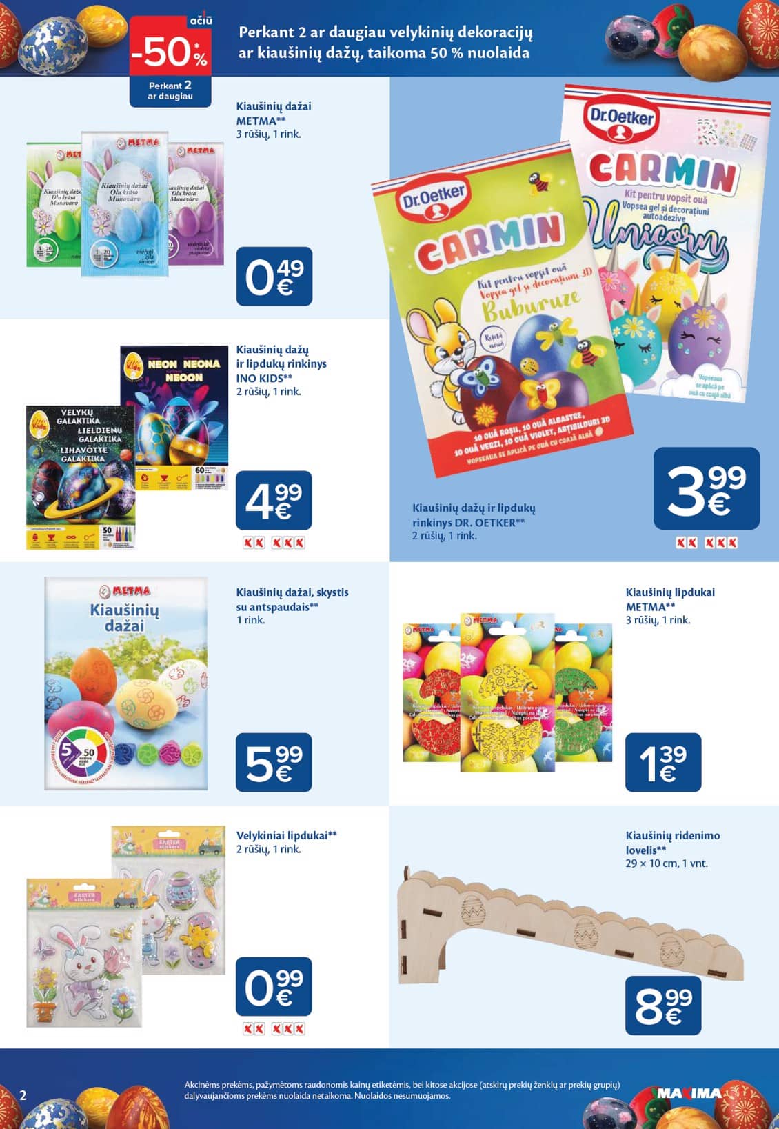 Maxima - VELYKŲ MĖNUO 2 puslapis