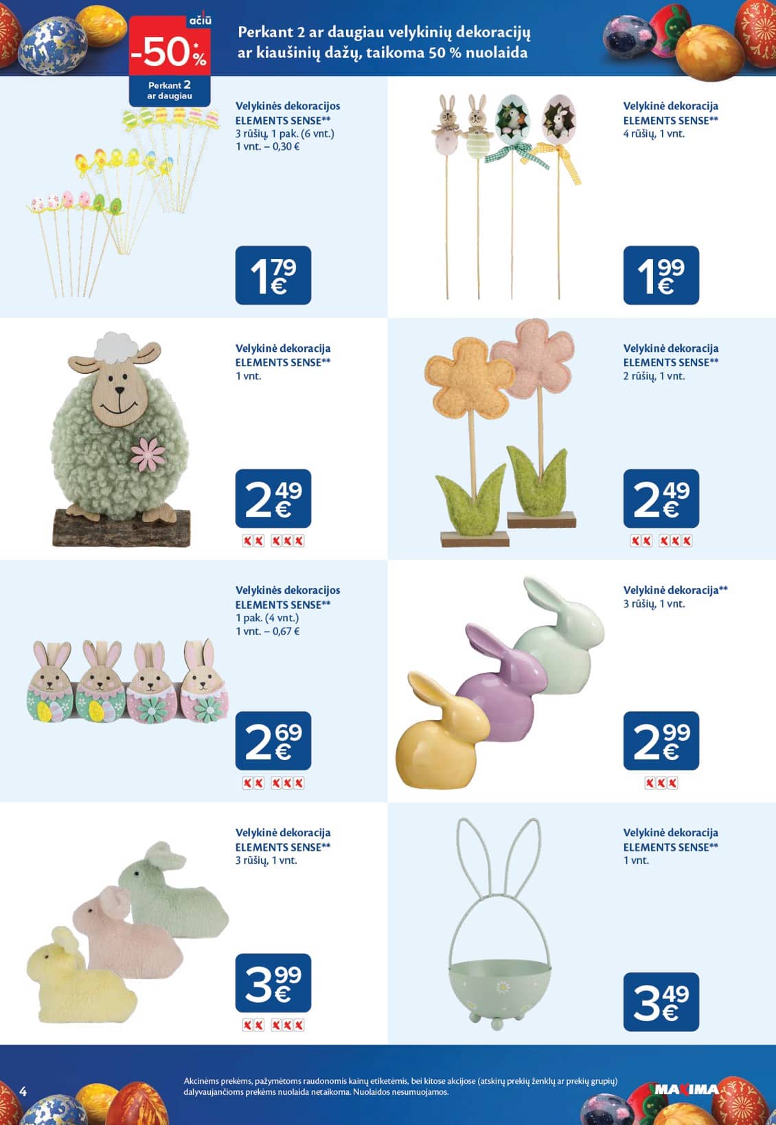 Maxima - VELYKŲ MĖNUO 4 puslapis