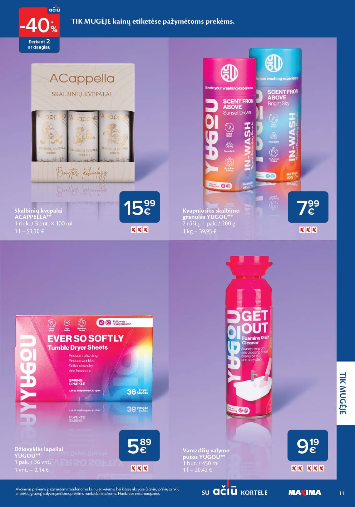 Maxima - Švaros mugė 11 puslapis