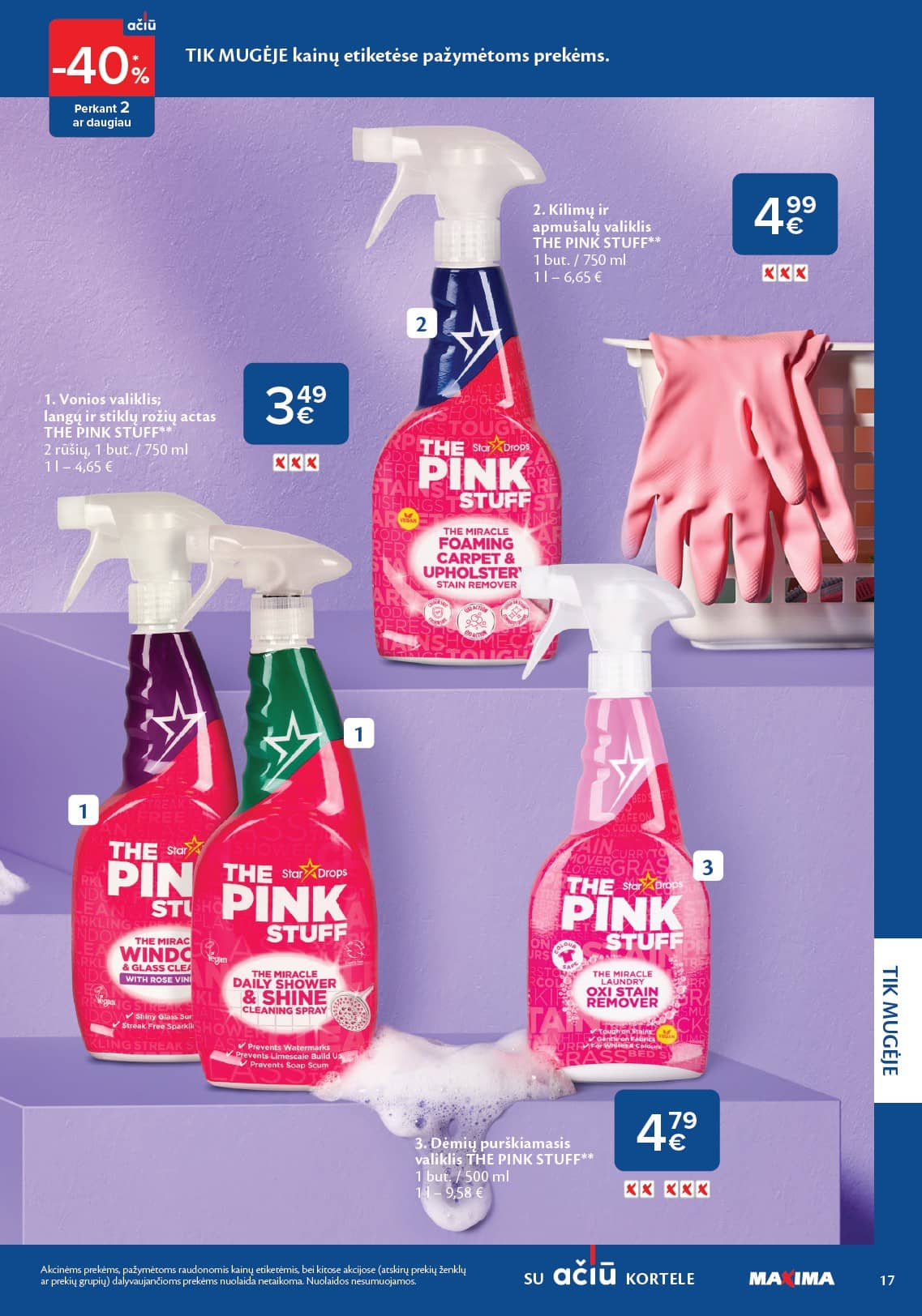 Maxima - Švaros mugė 17 puslapis