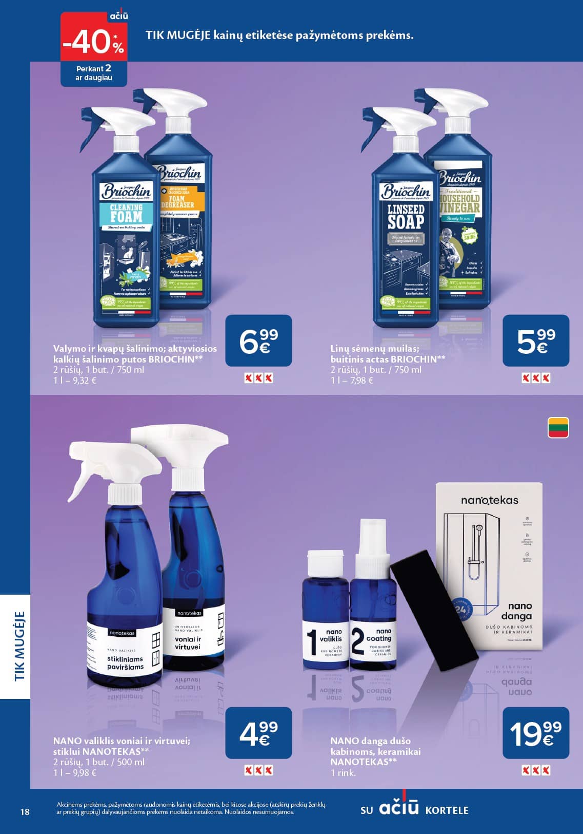 Maxima - Švaros mugė 18 puslapis