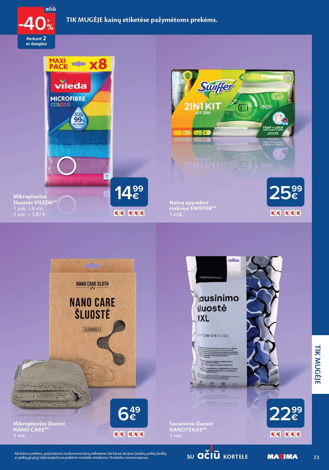 Maxima - Švaros mugė 23 puslapis