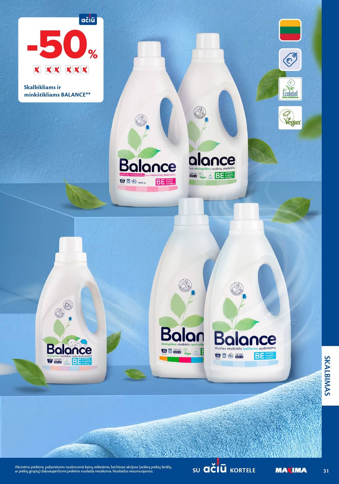 Maxima - Švaros mugė 31 puslapis