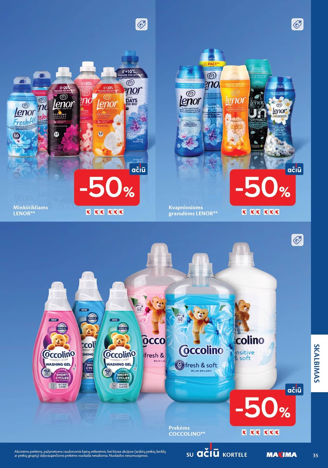 Maxima - Švaros mugė 35 puslapis