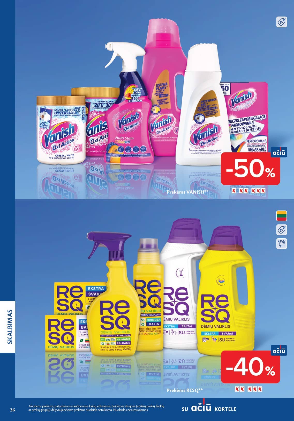 Maxima - Švaros mugė 36 puslapis