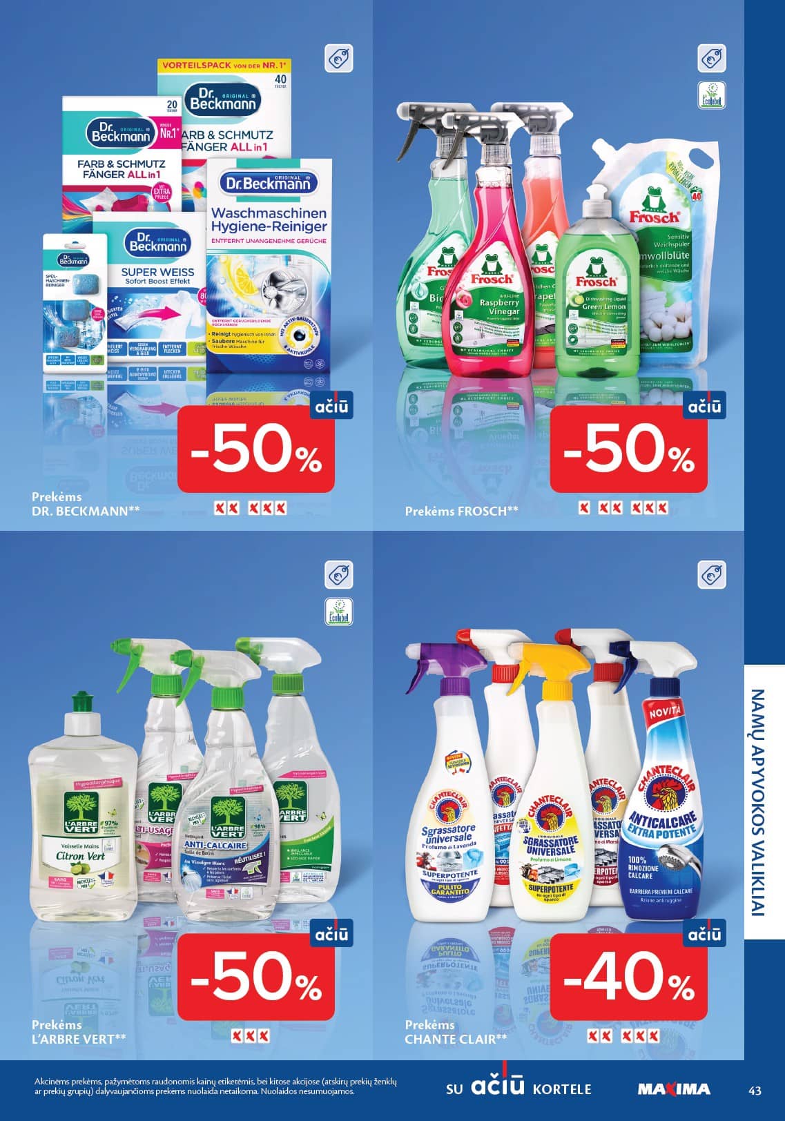 Maxima - Švaros mugė 43 puslapis