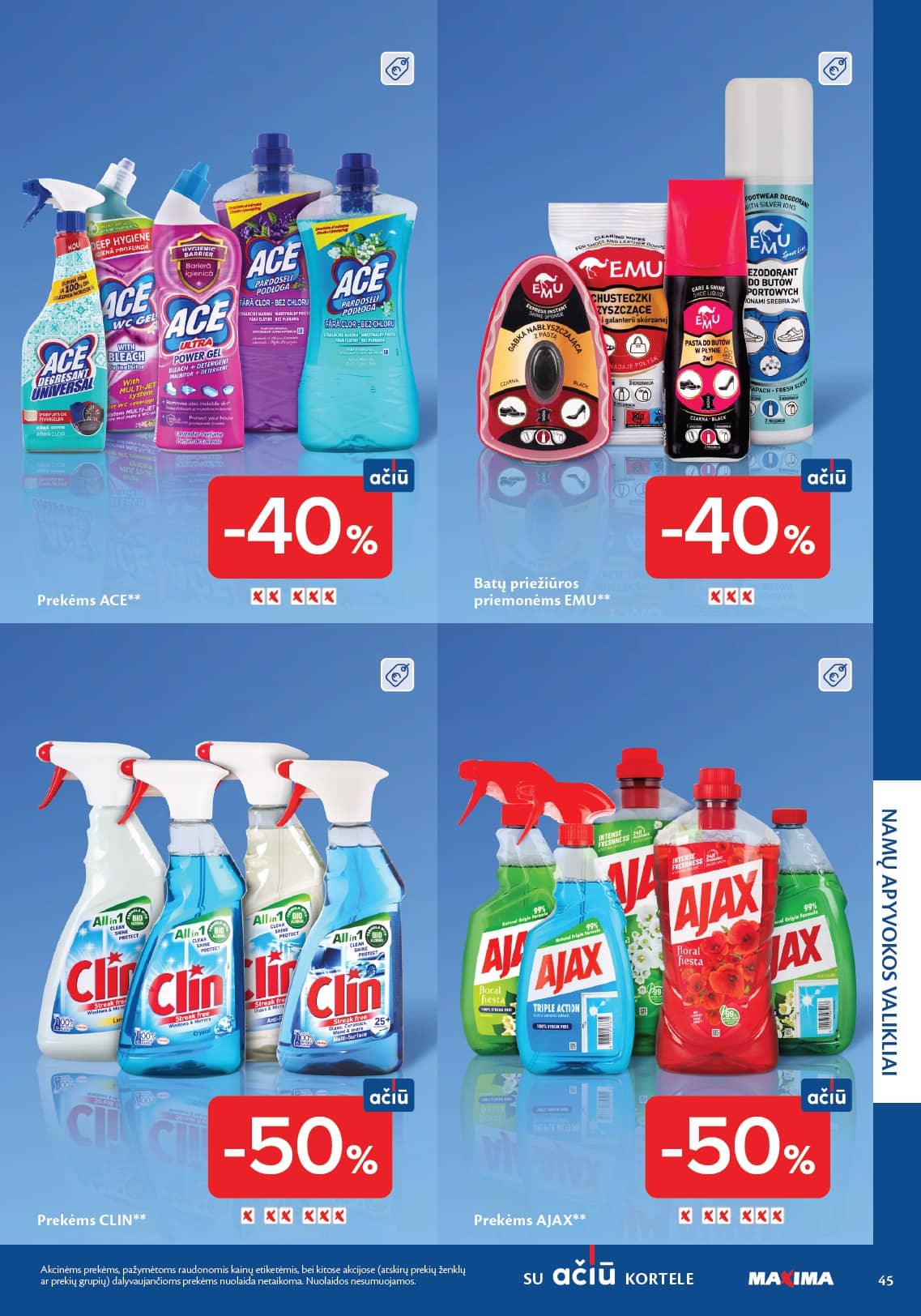 Maxima - Švaros mugė 45 puslapis