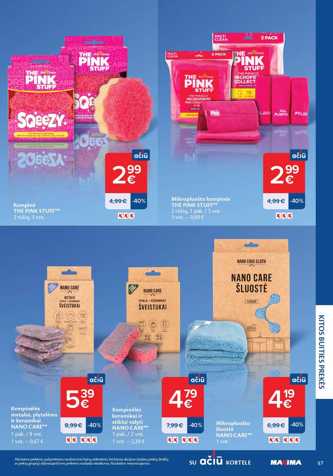 Maxima - Švaros mugė 57 puslapis