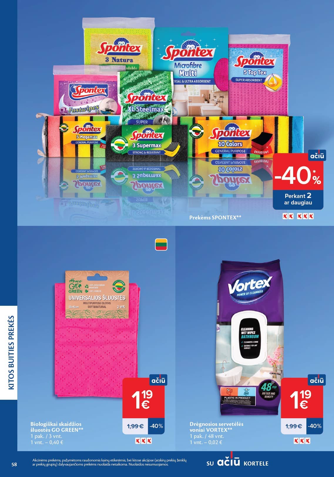 Maxima - Švaros mugė 58 puslapis