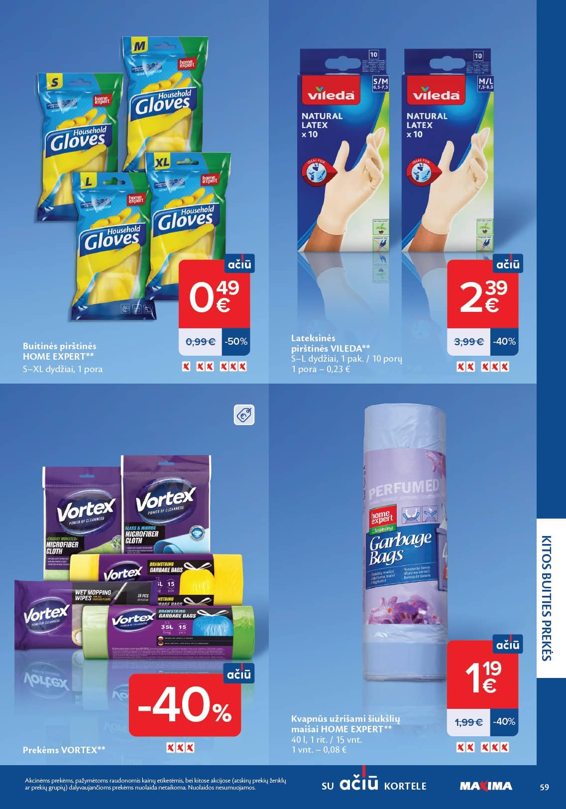 Maxima - Švaros mugė 59 puslapis