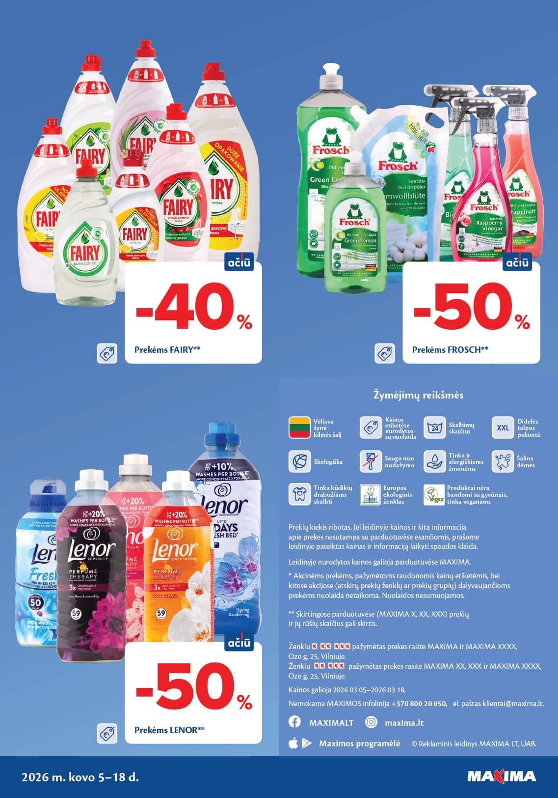 Maxima - Švaros mugė 60 puslapis