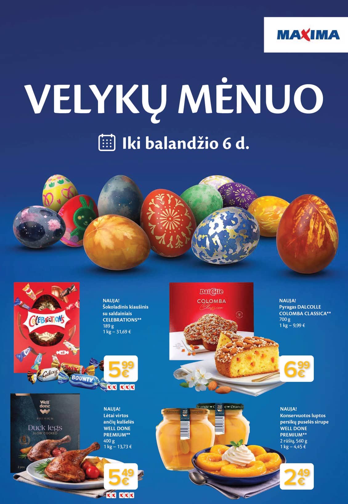 Maxima - VELYKŲ MĖNUO 1 puslapis