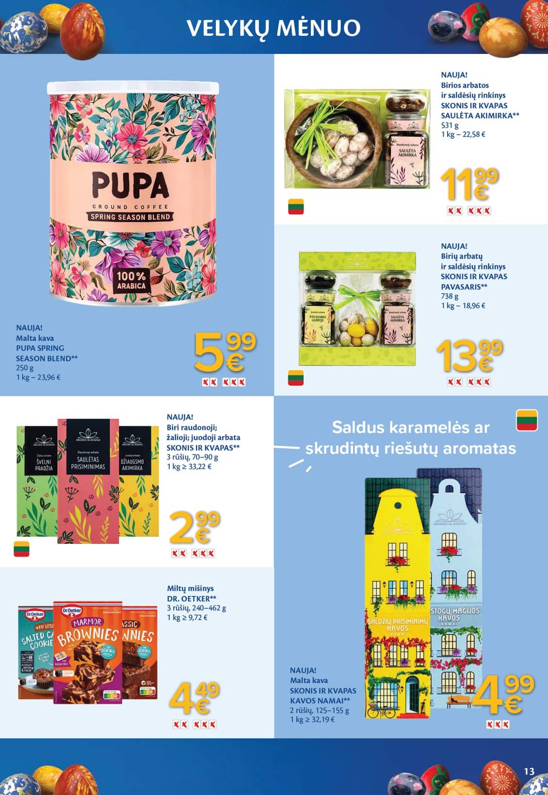 Maxima - VELYKŲ MĖNUO 13 puslapis