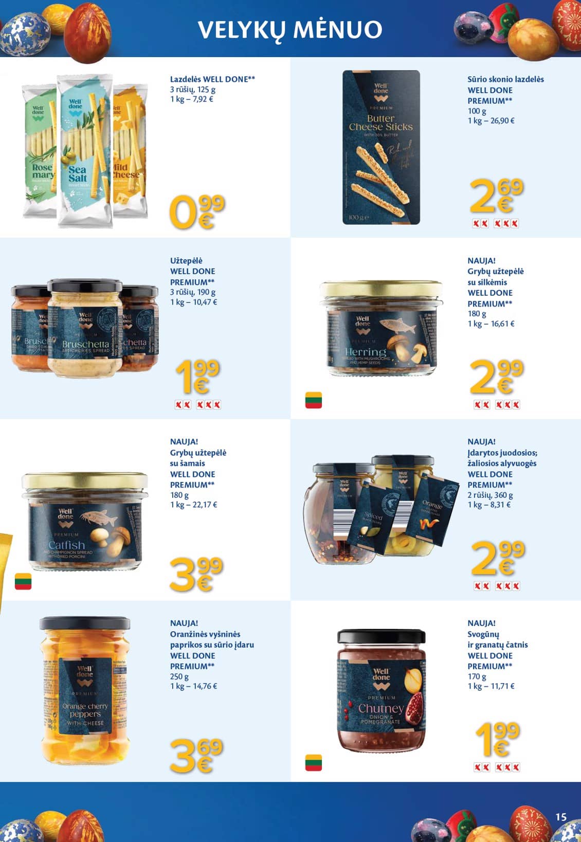 Maxima - VELYKŲ MĖNUO 15 puslapis