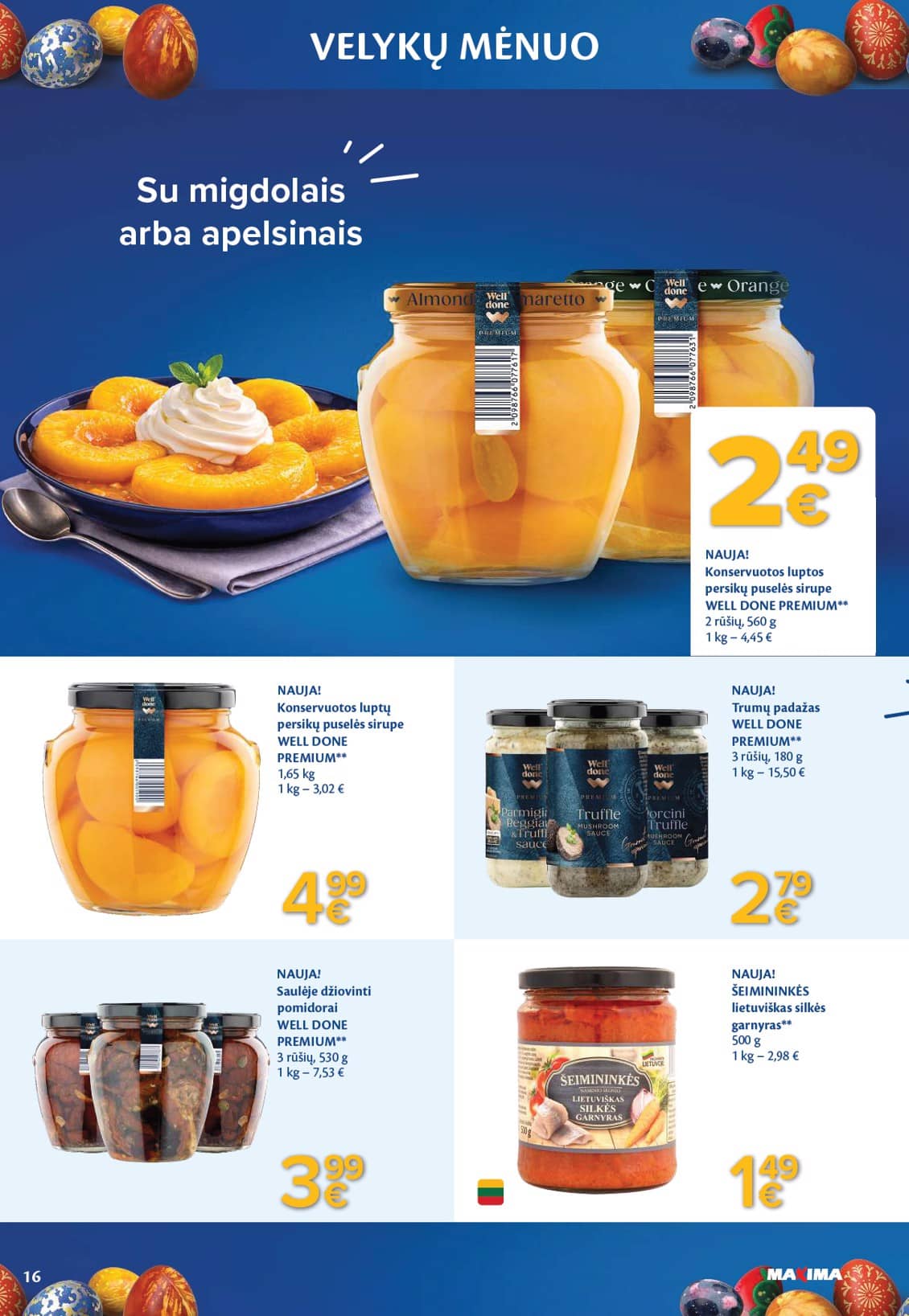 Maxima - VELYKŲ MĖNUO 16 puslapis