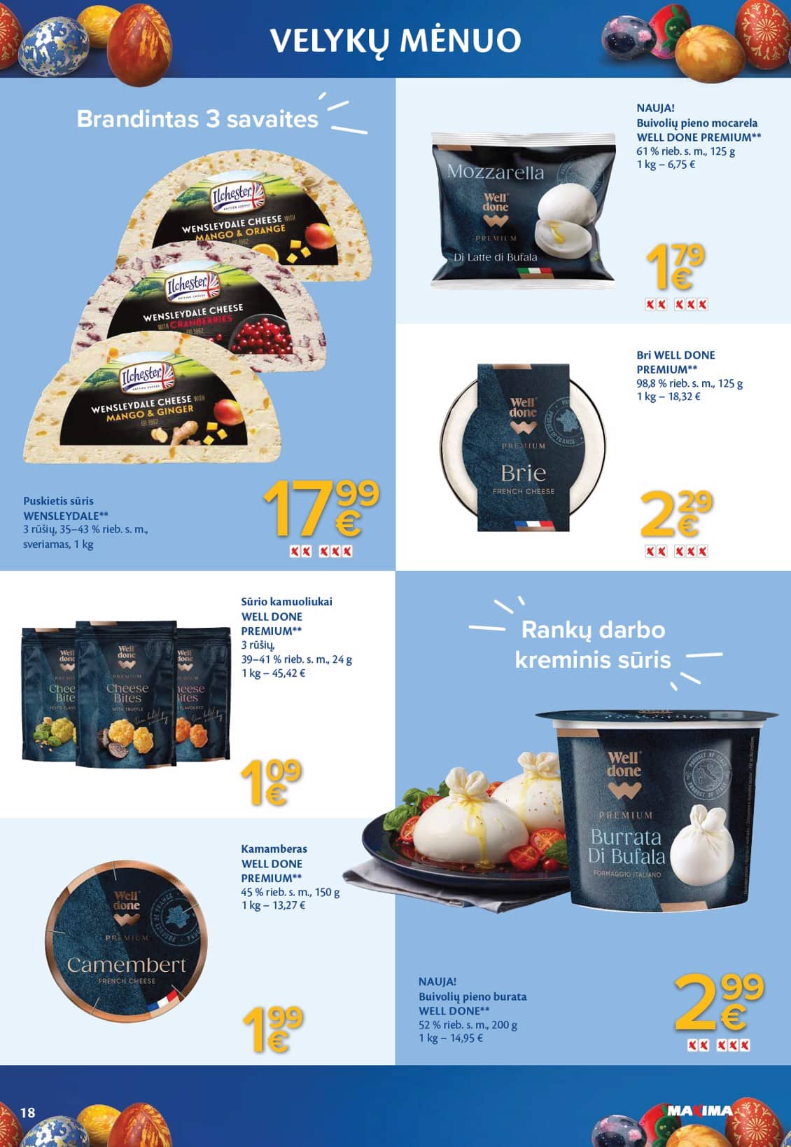 Maxima - VELYKŲ MĖNUO 18 puslapis