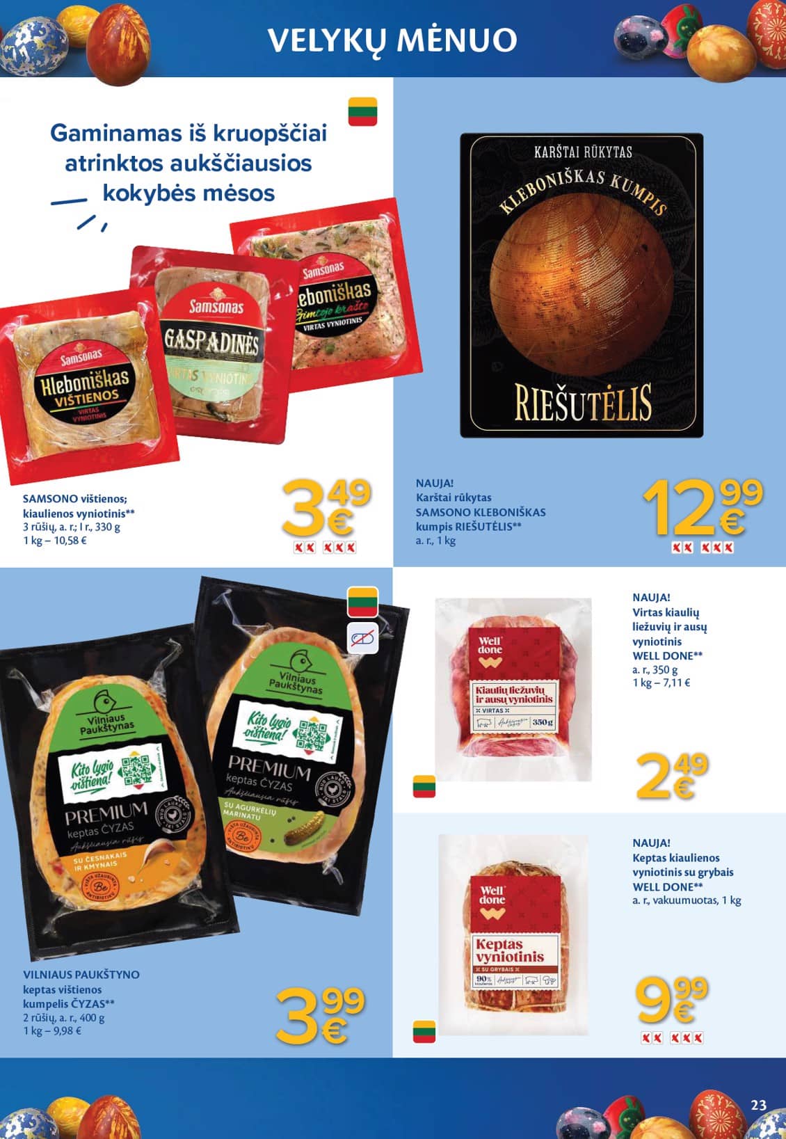 Maxima - VELYKŲ MĖNUO 23 puslapis