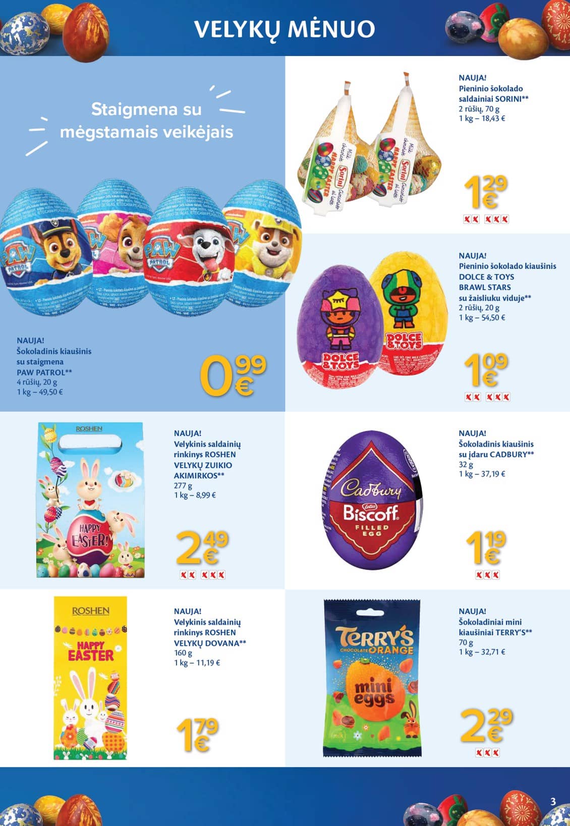 Maxima - VELYKŲ MĖNUO 3 puslapis