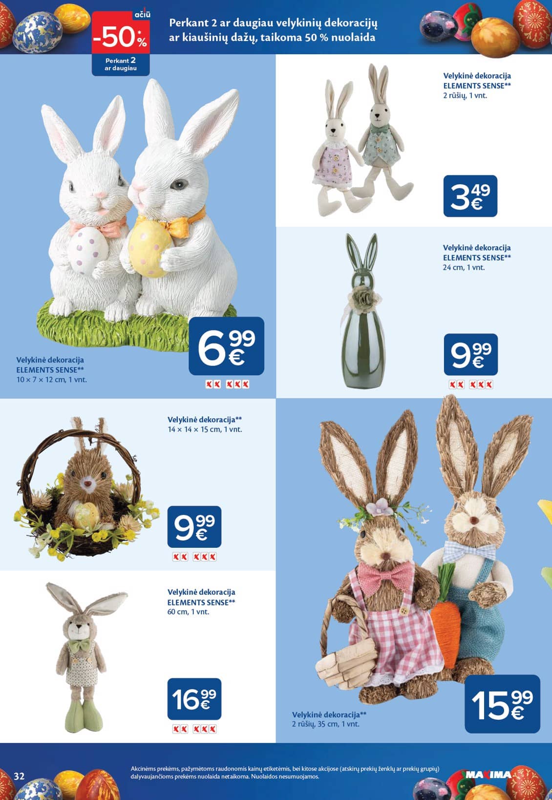 Maxima - VELYKŲ MĖNUO 32 puslapis