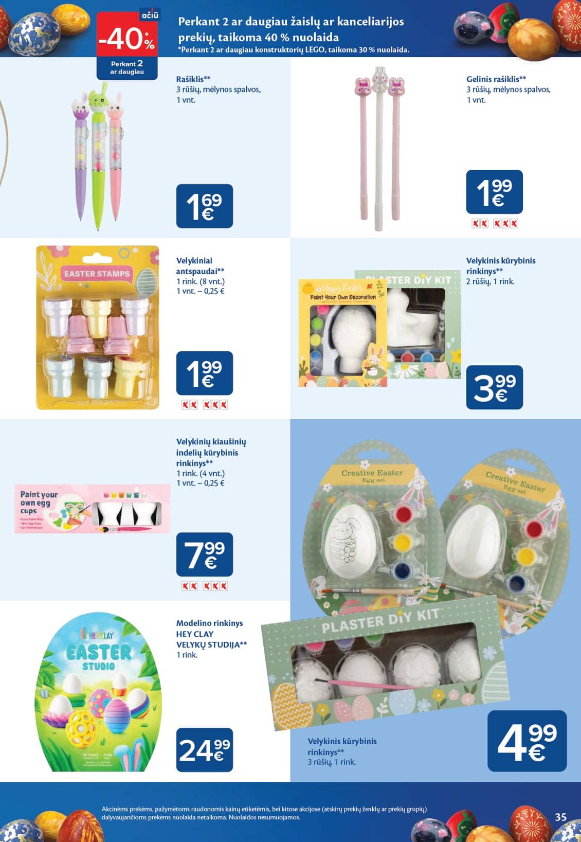 Maxima - VELYKŲ MĖNUO 35 puslapis