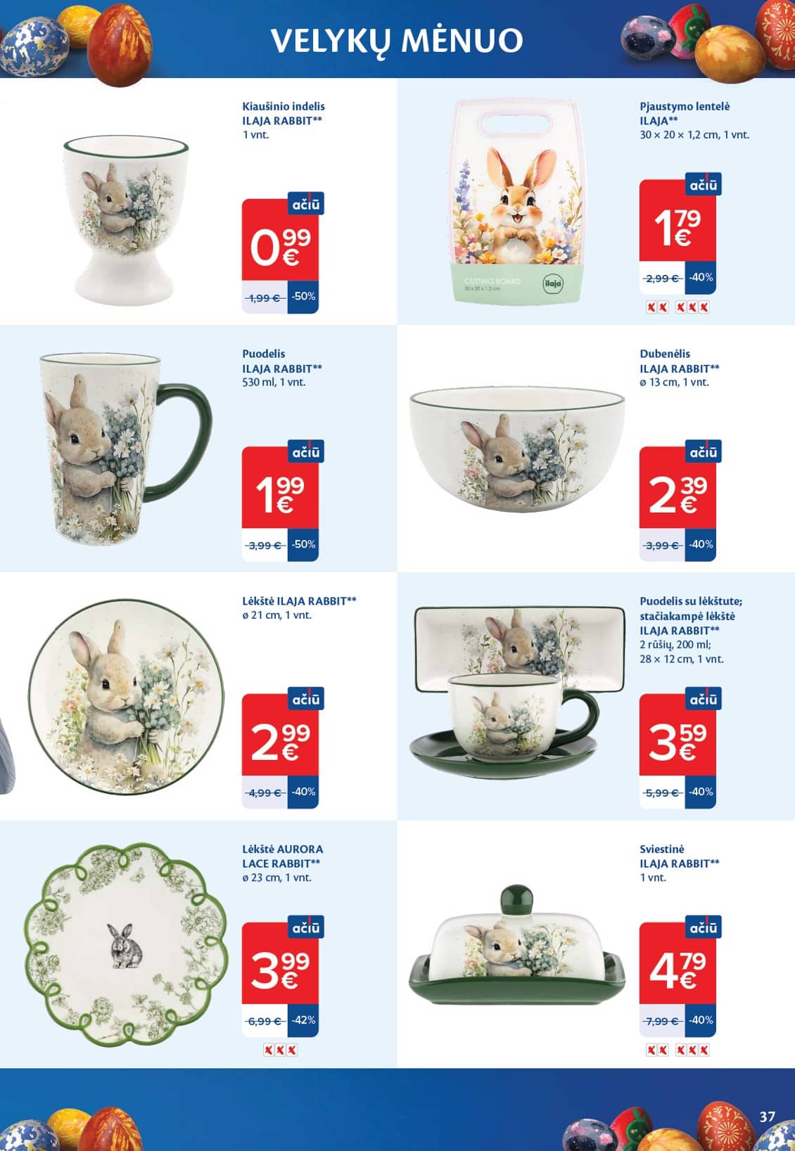 Maxima - VELYKŲ MĖNUO 37 puslapis