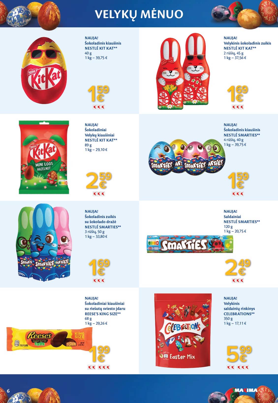 Maxima - VELYKŲ MĖNUO 6 puslapis