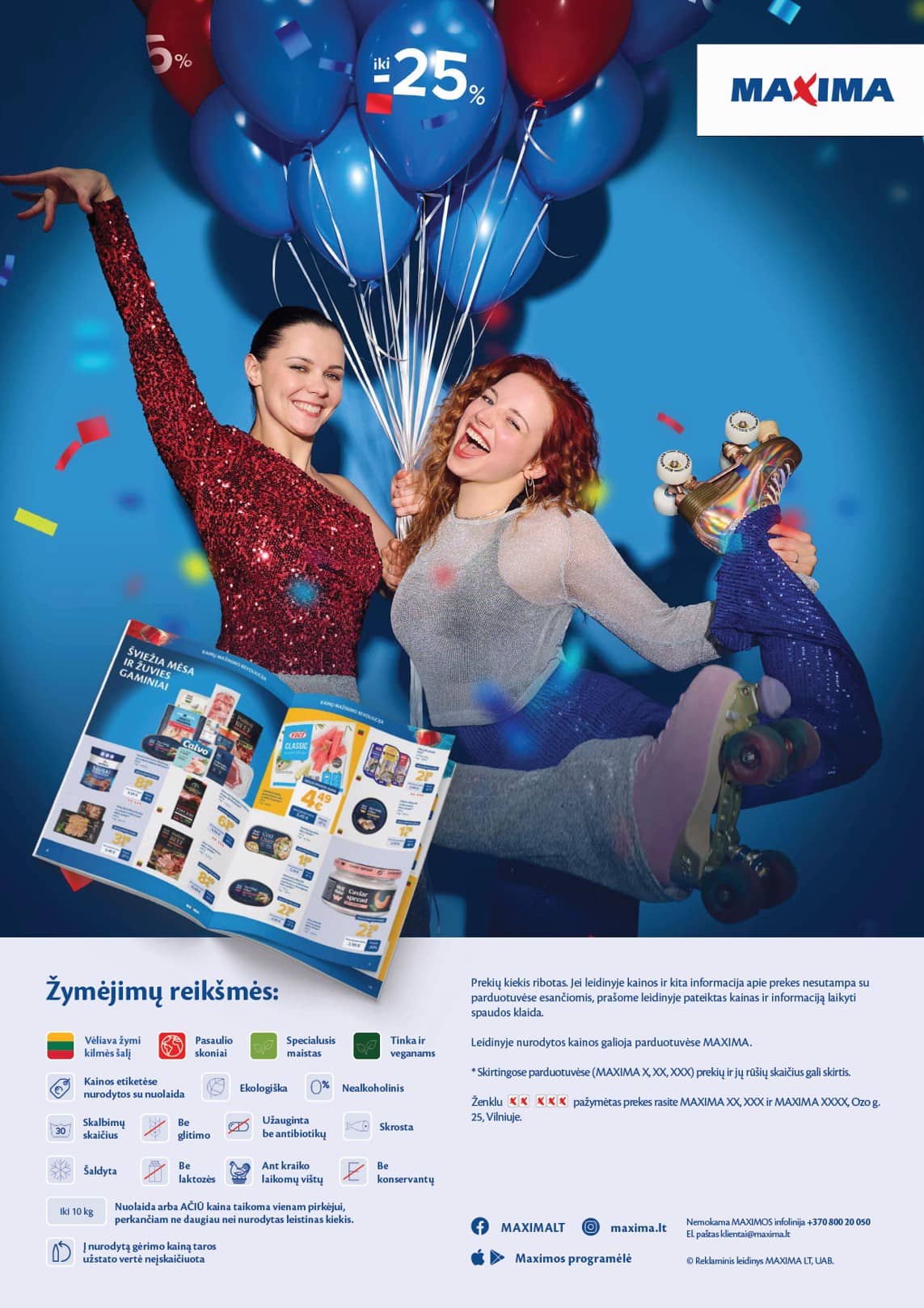 Maxima - Maxima nuolaidų leidinys "Kainų mažinimo revoliucija" | 2026-04-07 - 2026-05-04 32 puslapis