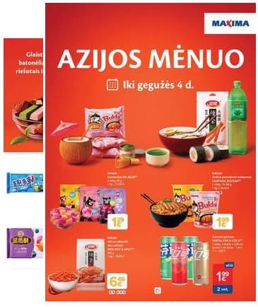 Maxima - AZIJOS MĖNUO 2026-04-07 – 2026-05-04