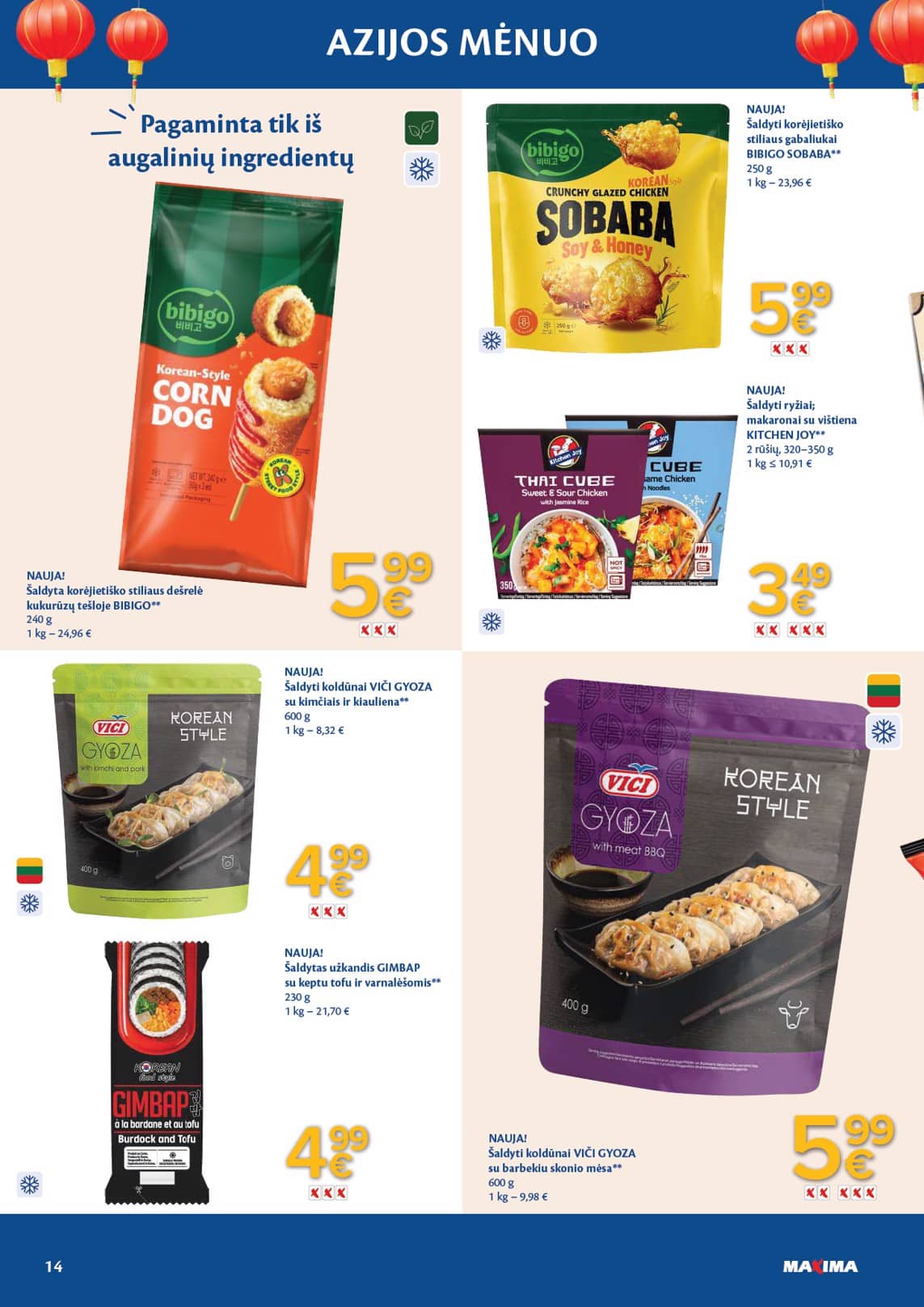 Maxima - AZIJOS MĖNUO 14 puslapis