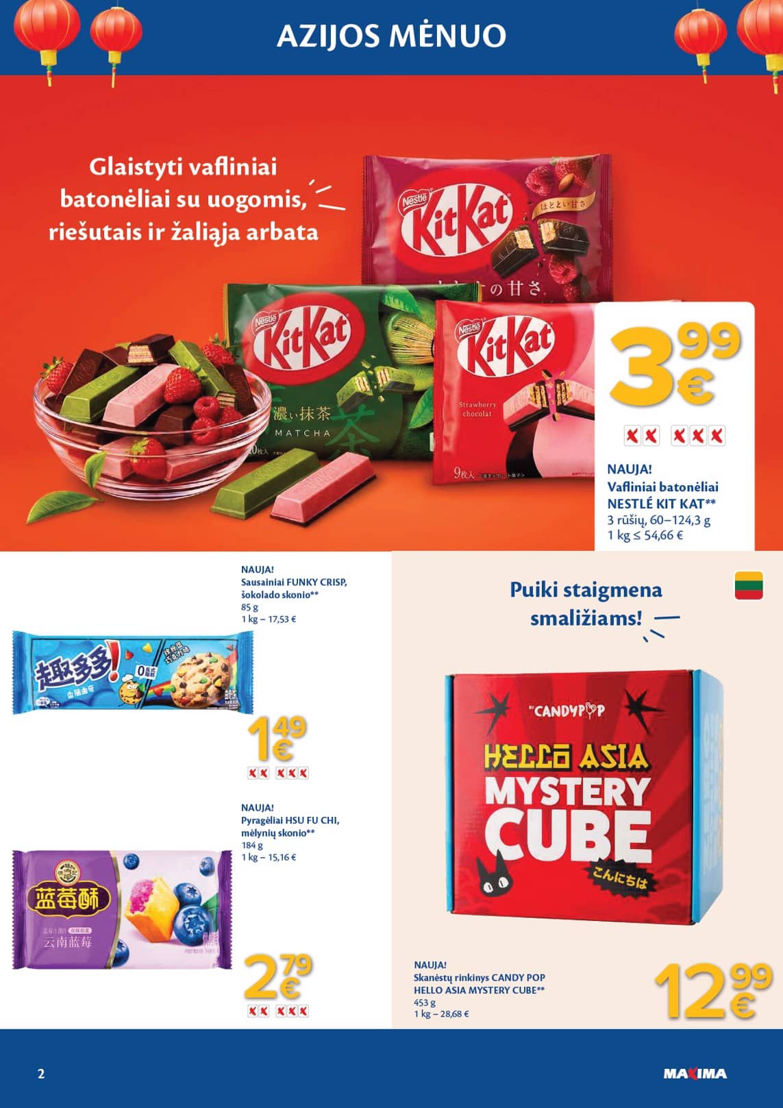 Maxima - AZIJOS MĖNUO 2 puslapis