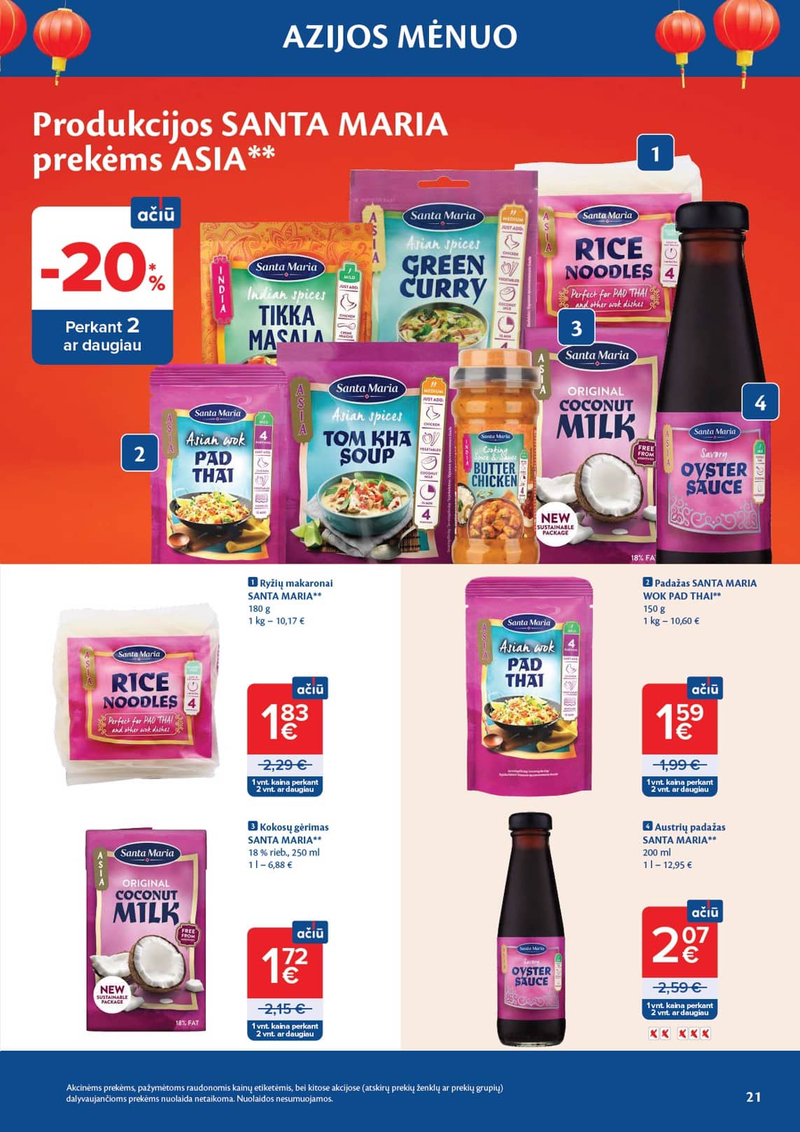 Maxima - AZIJOS MĖNUO 21 puslapis