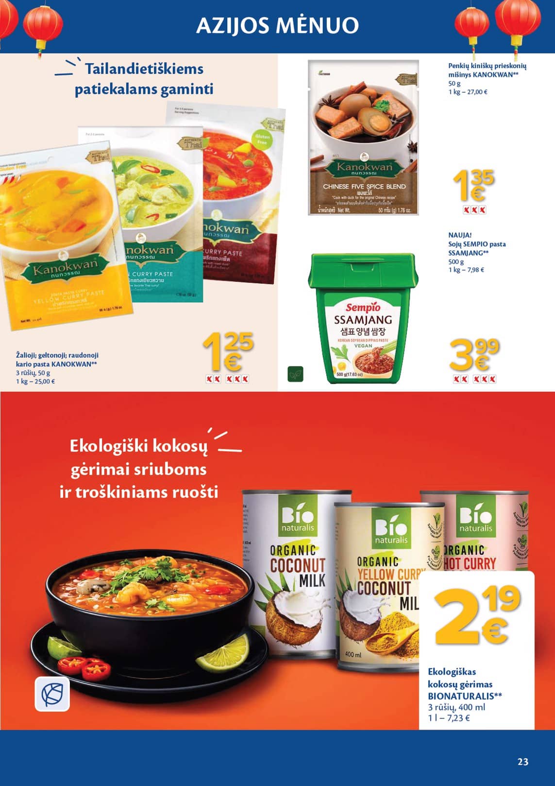 Maxima - AZIJOS MĖNUO 23 puslapis