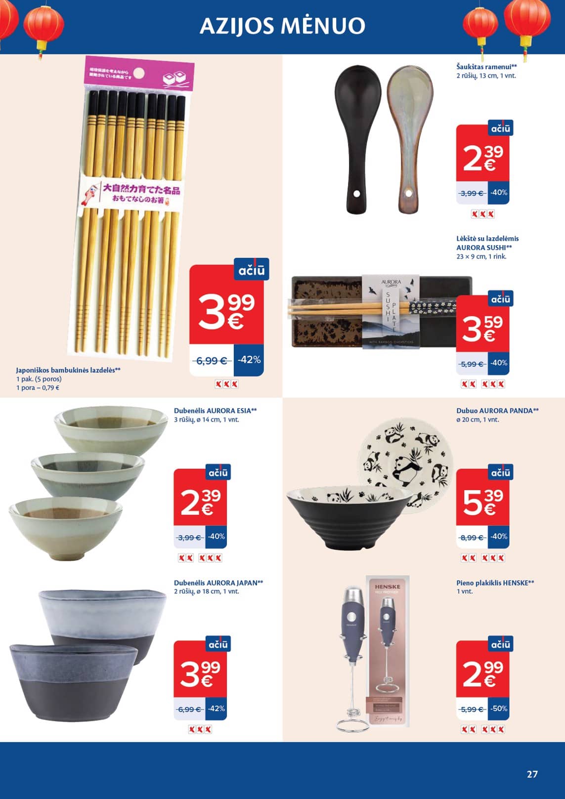 Maxima - AZIJOS MĖNUO 27 puslapis