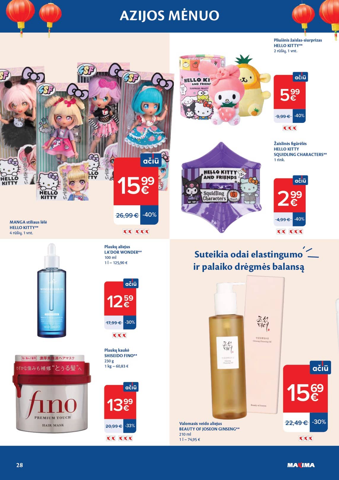 Maxima - AZIJOS MĖNUO 28 puslapis